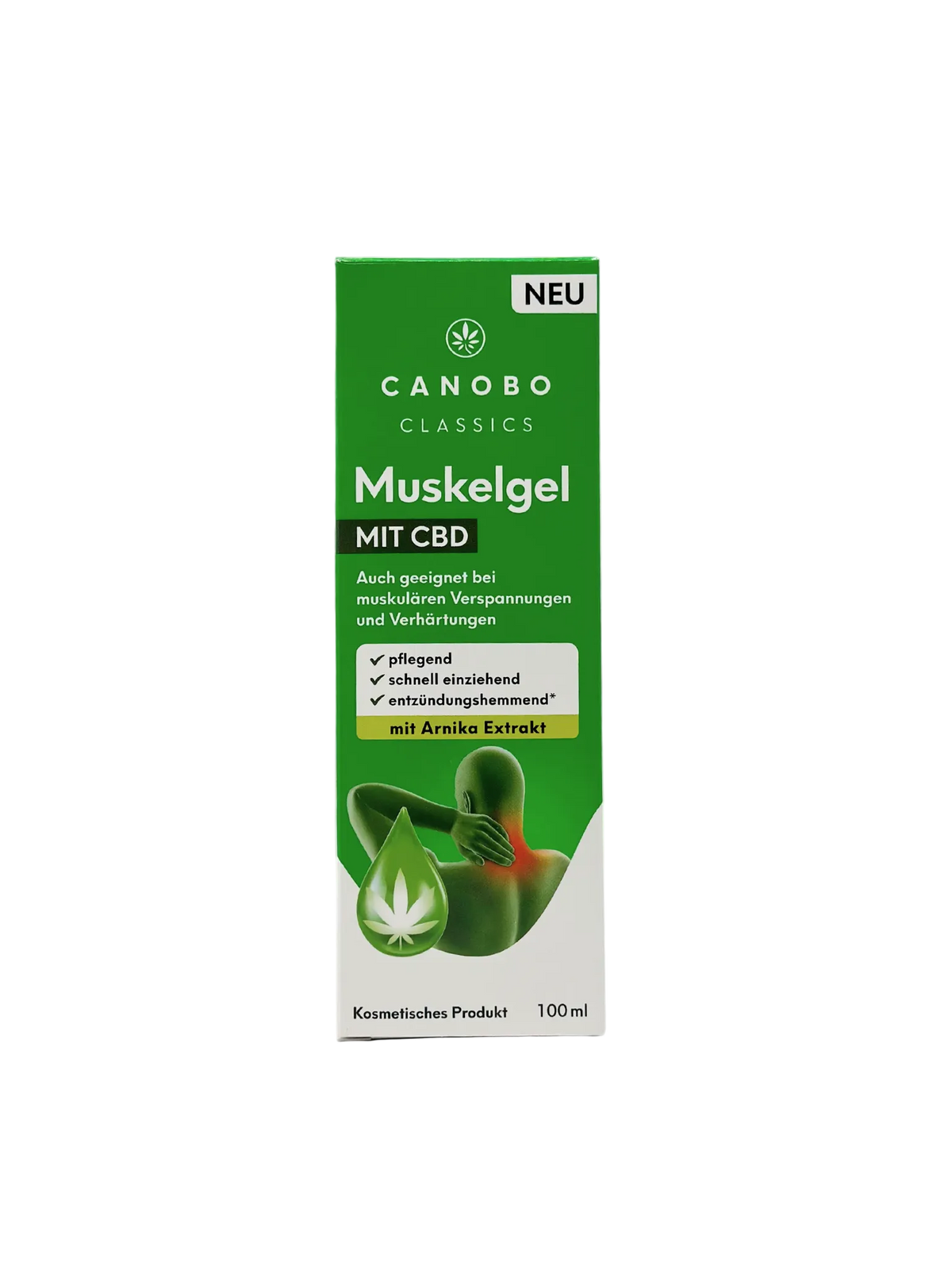 Canobo Muskelgel mit CBG & Arnika