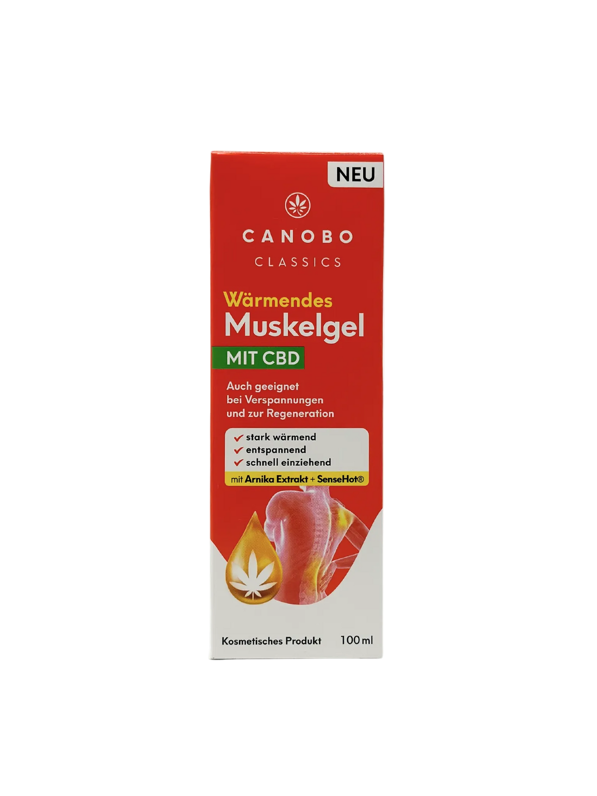 Canobo Wärmendes Muskelgel mit CBD