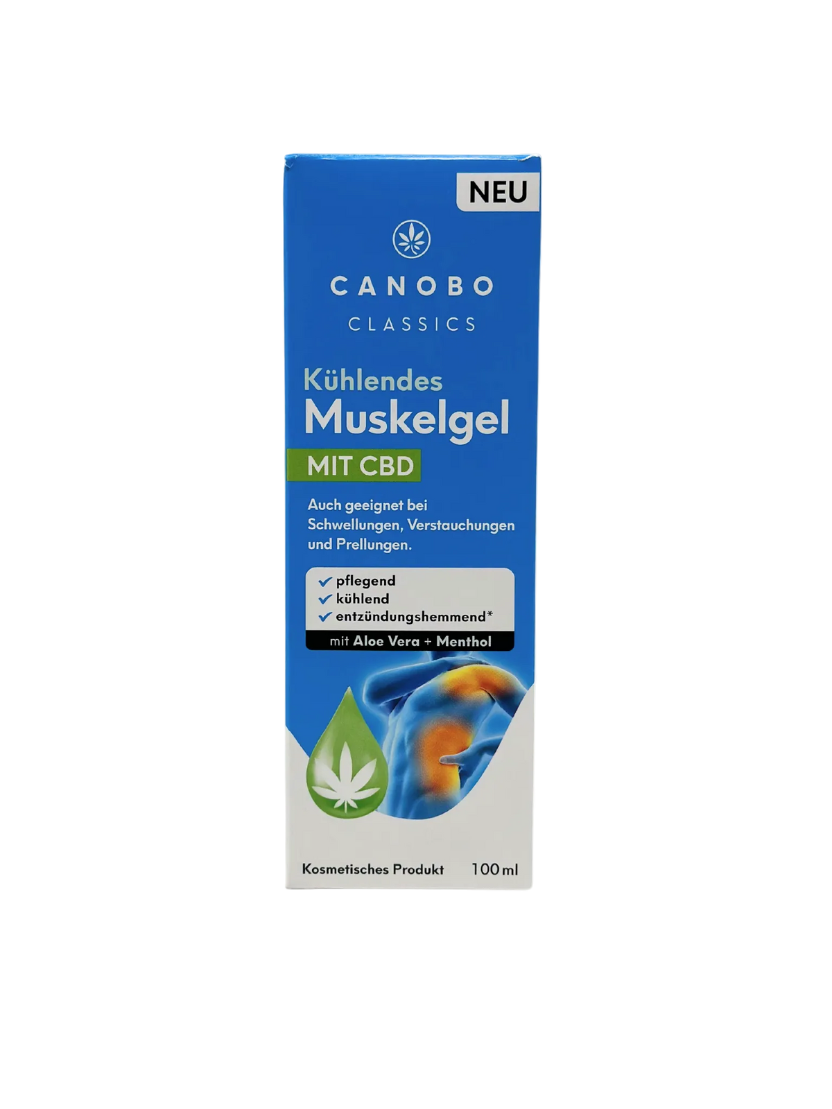 Canobo Kühlendes Muskelgel mit CBD