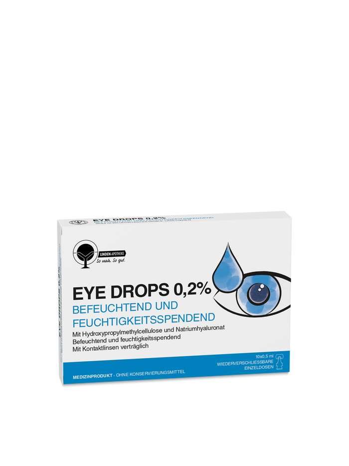 Eye Drops Hyaluron 0,2% Einzeldosen